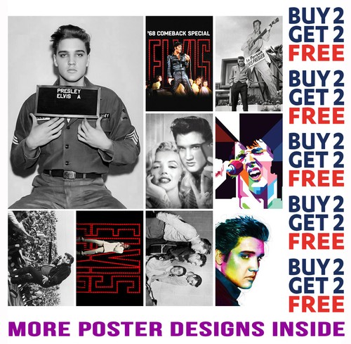 Elvis presley poster art - elvis,