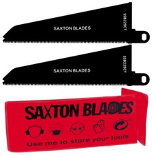 2x Saxton 229mm Wood & Plastic Blades for Black and Decker Piranha Scorpion Saws