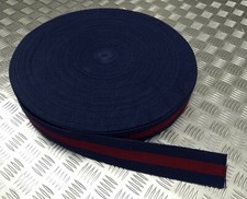 Stable Belt Material The Blues & Royals Style Cotton Canvas 64mm Width