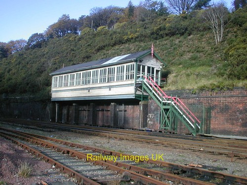 Railway photo bangor signal - railway,