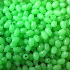 LUMI Oval Luminous Beads Sea