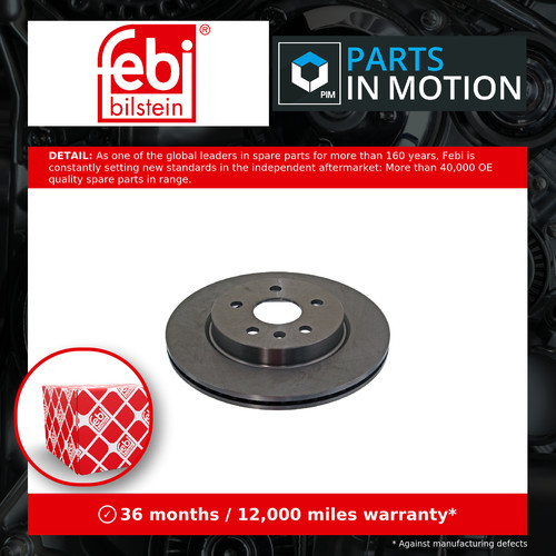Brake discs pair vented - discs,
