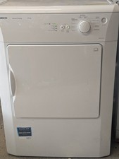 Beko DRVS62W Sensor 6 kg Vented Tumble Dryer in White - Used - Collect AL7