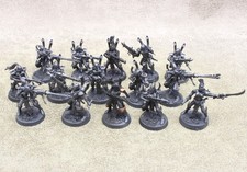 40k Dark Eldar Drukhari WARRIORS x15 part painted GW 33617