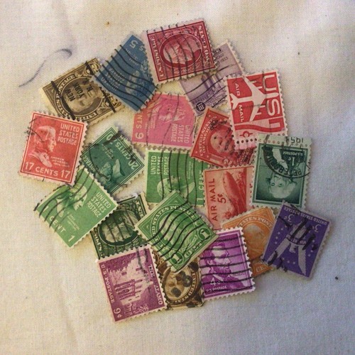 Worldwide stamps off paper - off,