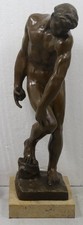 Large Bronze Standing Naked