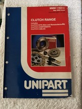 Unipart Catalogue Clutch range 2000  MMM1162/