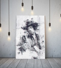 JIMI HENDRIX 4 -DEEP FRAMED
