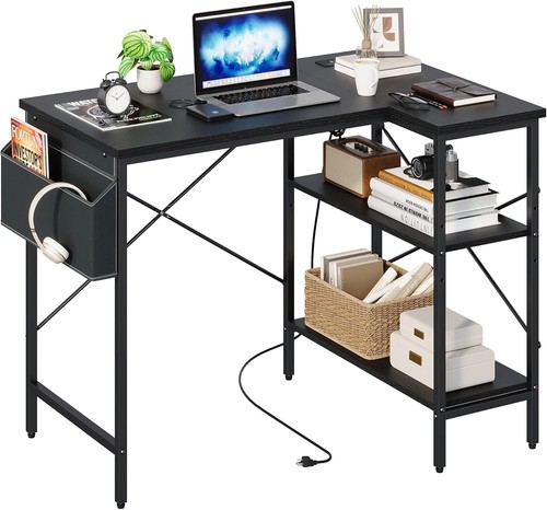 Shaped gaming desk with - l,