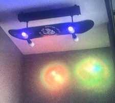 Skateboard LED Ceiling Display Remote Control  Custom