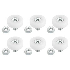 6 Pack 19mm Drawer Rollers
