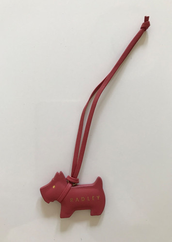 Radley leather bag charm - radley,