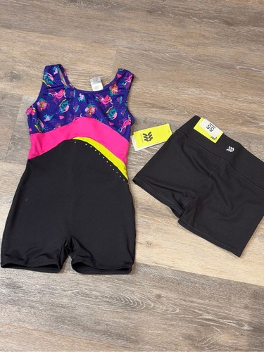 Girls gymnastics leotard and