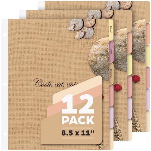 Dividers with tabs - with,