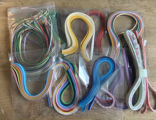 Quilling papers bundles - quilling,