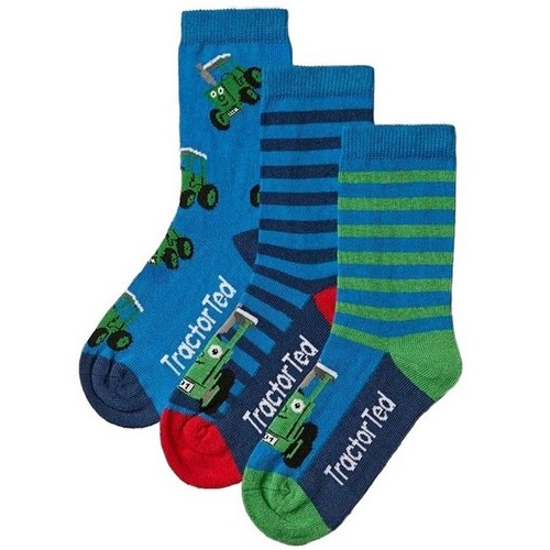 Tractor ted socks - tractor,
