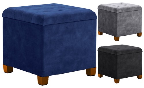 Ottoman storage pouffe - ottoman, seat
