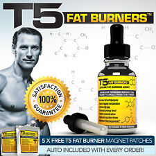 T5 FAT BURNERS SERUM -STRONGEST LEGAL SLIMMING / DIET / WEIGHT LOSS PILLS SERUM