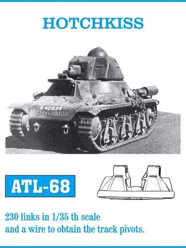 Friulmodel metal tank tracks - tank,