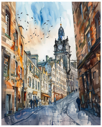 Royal mile edinburgh - royal,