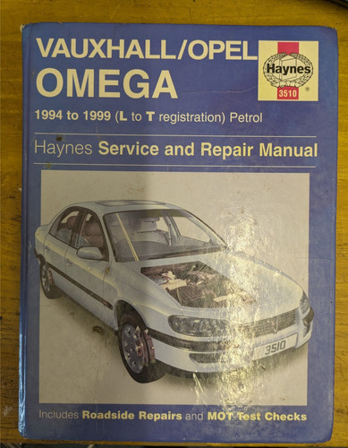 Vauxhall omega workshop manual - omega,