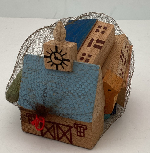 Vtg lot tiny wooden - tiny, shelf