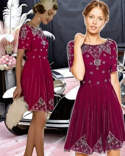 New frock frill - &,