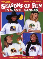 Leisure Arts, Inc. Leaflet 02771 - Seasons Of Fun In Waste Canvas