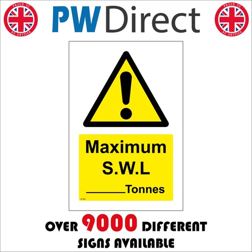 Sign maximum tonnes - sign,
