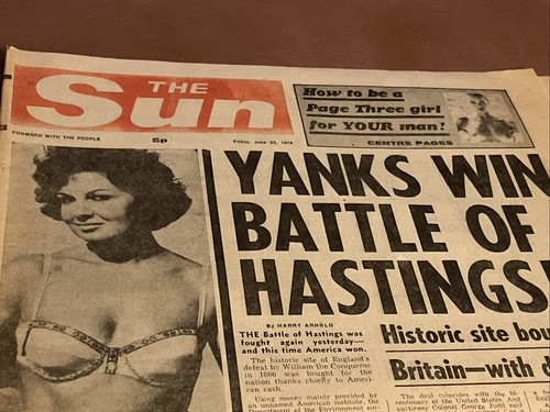 The sun newspaper 1976 - newspaper, 1976.