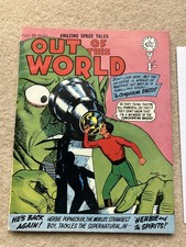 OUT OF THIS WORLD #22 - COA FROM PRIVATE COLLECTION OF ALAN CLASS - 1ST SERIES
