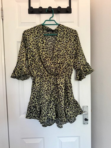 Boohoo green leopard - boohoo,