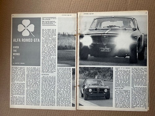 Alfa romeo gta - alfa, (1967)