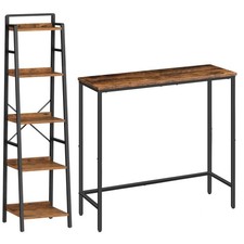 75 cm Console Table Hallway Table Sofa Table Bookcase Book Shelf Ladder Shelf