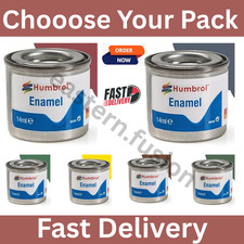 Humbrol Black Enamel Paint -