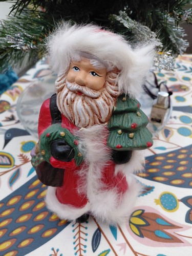 Vintage traditional santa - vintage,