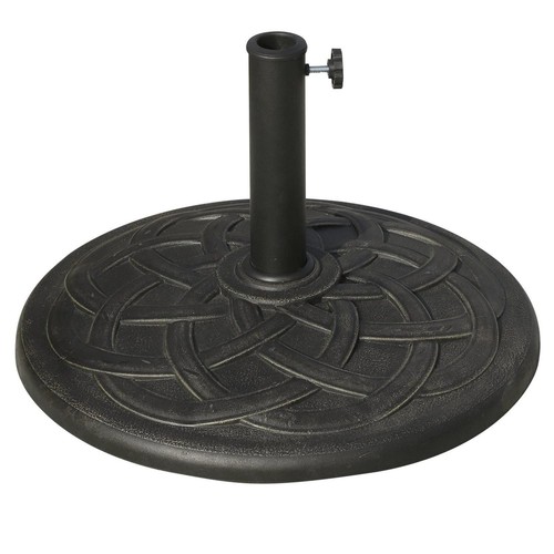 Resin umbrella base garden - resin,