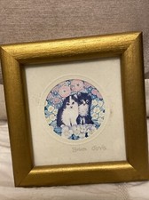Sharon Jervis Mini Cat Print 