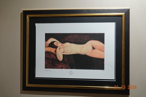 Amadeo modigliani lithograph - modigliani,