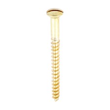 Timco Solid Brass Timber Screw