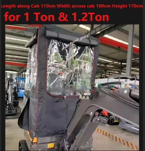 Mini excavator rain cover fit - mini,