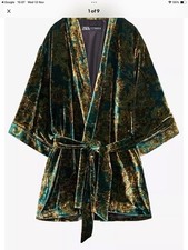 Zara Velvet Jacket Kimono