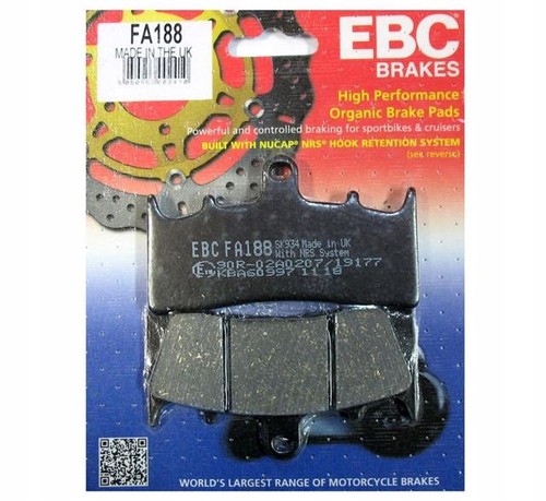 Ebc front organic brake pads - front,