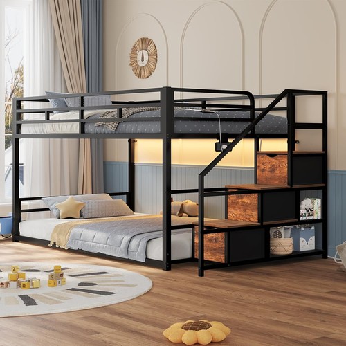 Low bunk bed twin over - over,