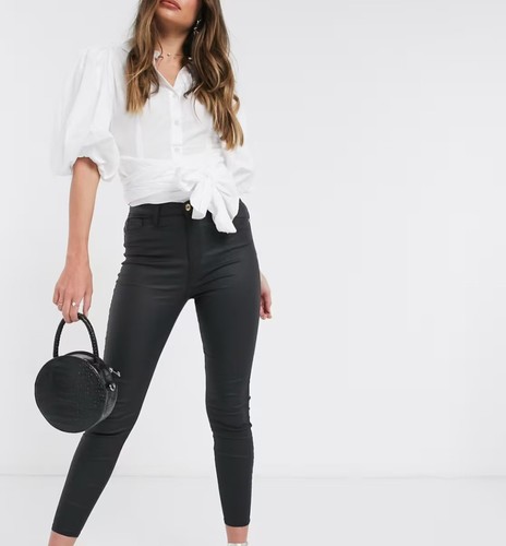 River island waxed coated high - waxed,