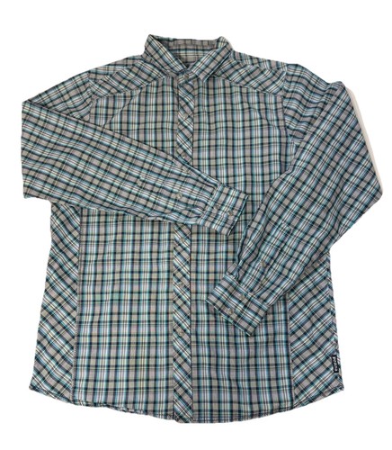Prana slim fit plaid snap - fit,