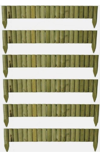 6pcs wooden log roll - roll, border