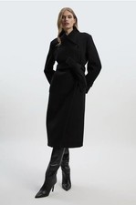 Karen Millen Wool Wrap Neck
