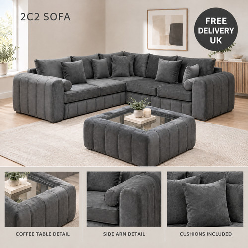 Modern corner shape sofa set - modern,