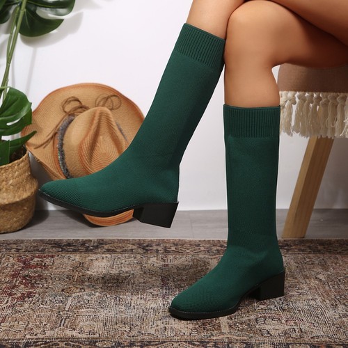 Women stretch knit - women's, high